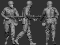 advancing paratrooper - Image 1