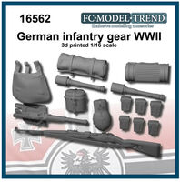 German WWII Infantry Gear (3D-printed)