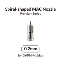 Airbrush 0.2mm Spiral-shaped Nozzle for Premium Mobius