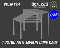 Anti-Javelin Cope Cage (for T-72/80/90) - 1 pc - Image 1