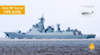 Chinese Navy Destroyer Type052DL