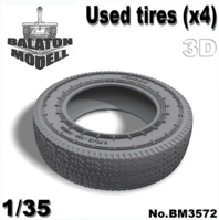 Used tires set No.2 (x4pcs.)