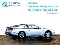 Nissan Fairlady 300ZX Z32 - 3D-Printed & Coloured Interior (for Hasegawa kits) - Image 1