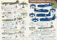 French Indochina 1946 - 1954 (2 sheets)