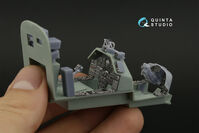 Bell AH-1 W - Interior 3D Decal with 3D-Printed Resin Parts (for Academy kits) - Image 1