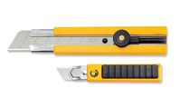 Extra Heavy-Duty Ratchet-Lock Utility Knife with Rubber Grip Insert (H-1)