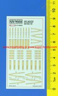 Avro Lancaster 3D Full colour seatbelts Set (for Hong Kong Models and Tamiya kits)