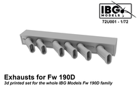 Exhausts for Fw 190D family (IBG) - Image 1