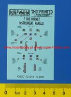 F/A-18 D Hornet (screens off) 3D Full colour Instrument Panels (for Academy, Airfix, Hasegawa, Hobby Boss, Italeri and Kinetic Model kits)