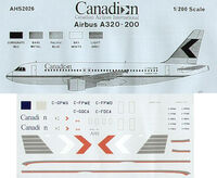 Airbus A320-200 - Canadian Airlines International Decals