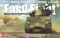 M4A3E8 Sherman Easy Eight with T66 Tracks