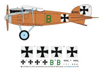 Albatros D.I, S.437/16, Jasta 2, Erwin Bhme, France, Late Autumn 1916 - Image 1