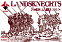 Landsknechts Sword/ Arquebus  16th century - Image 1