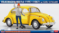 Volkswagen Beetle Type 1 (1967) with Girls Figure