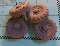 Wheels For VAB, Michelin XL, Rims Type 3 - Image 1