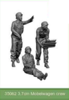 3,7cm Mobelwagen Crew (3 Figures, 3D Printed) - Image 1