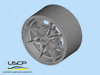 10 Inch JBW D1 (3D Printed) (For Aoshima, Fujimi, Tamiya, Hasegawa) - Image 1