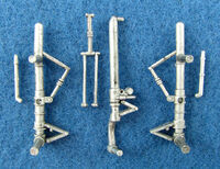 Lockheed P-38 Lightning - Landing Gear (designed to be used with Monogram and Revell kits) - Image 1