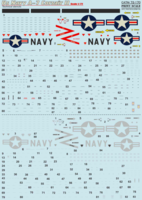 A-7 Corsair II technical stencils