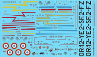 Dassault Mystere IVA - Armme de lAir (4 schemes) - Image 1
