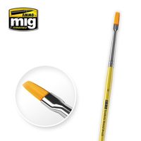 A.MIG 8621 6 SYNTHETIC FLAT BRUSH - Image 1