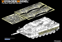 Modern German Leopard 2A5/ A6 track covers