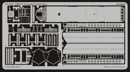TBM-3 bomb bay HASEGAWA - Image 1