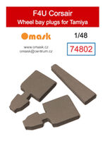 Vought F4U Corsair Wheel Bay Plugs (for Tamiya kits)