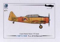 North American AT-16 Harvard - Dutch Texan Conversion Set (designed to be used with Heller kits)