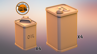British Canisters Set