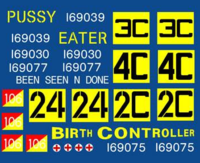 Australian Centurion Decals #1  (Dry Transfers) - Image 1