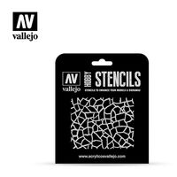 Giraffe Camo WWII STENCIL