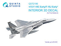F-15 C/J Early - 3D-Printed & Coloured Interior on Decal Paper (for Fine Molds Kits)