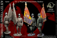 Brigadas Internacionales. Bandera