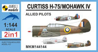 Curtiss H-75 A / Mohawk IV - Allied Pilots - Image 1