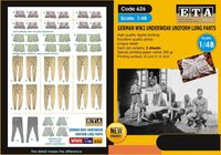German WWII Underwear Uniform Long Pants - Image 1
