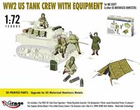 WW2 US Tank Crew With Equipment For M8 Scott And Other US Motorised Howitzers - Image 1