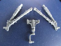 General-Dynamics F-16 Fighting Falcon - Landing Gear (designed to be used with Hasegawa kits) - Image 1