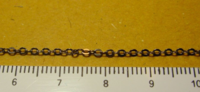 2.0x1.5 mm black oval chain - Image 1