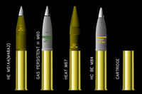 U.S.105mm HOWITZER AMMO SET