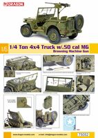 1/4-Ton 4x4 Truck w/M2 .50-cal Machine Gun
