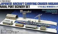 Japanese Aircraft Carrying Cruiser Mogami Naval Port Scenery Set