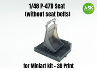 Republic P-47 D - Seat without seat belts (for MiniArt kits) - Image 1
