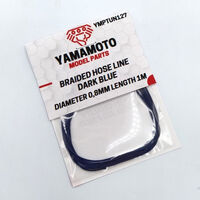 Braided Hose Line Dark Blue 0,8mm / 1m