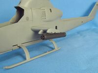 XM157 2.75 inch rocket launcher (for AH-1GICM, Special Hobby and Revell kits) - Image 1