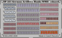 German Artillery Ranks WWII - Image 1