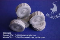 Wheels TPz. 1 FUCHS Bundeswehr new combat tyres - Image 1