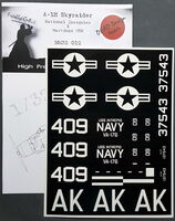 A-1H Skyraider Nat. Insignias