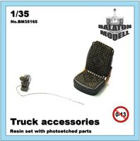 Truck Accessories (Ventilators, Seat Cover, Mud Guard) - Image 1