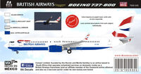 Boeing 737-800 British Airways Comair